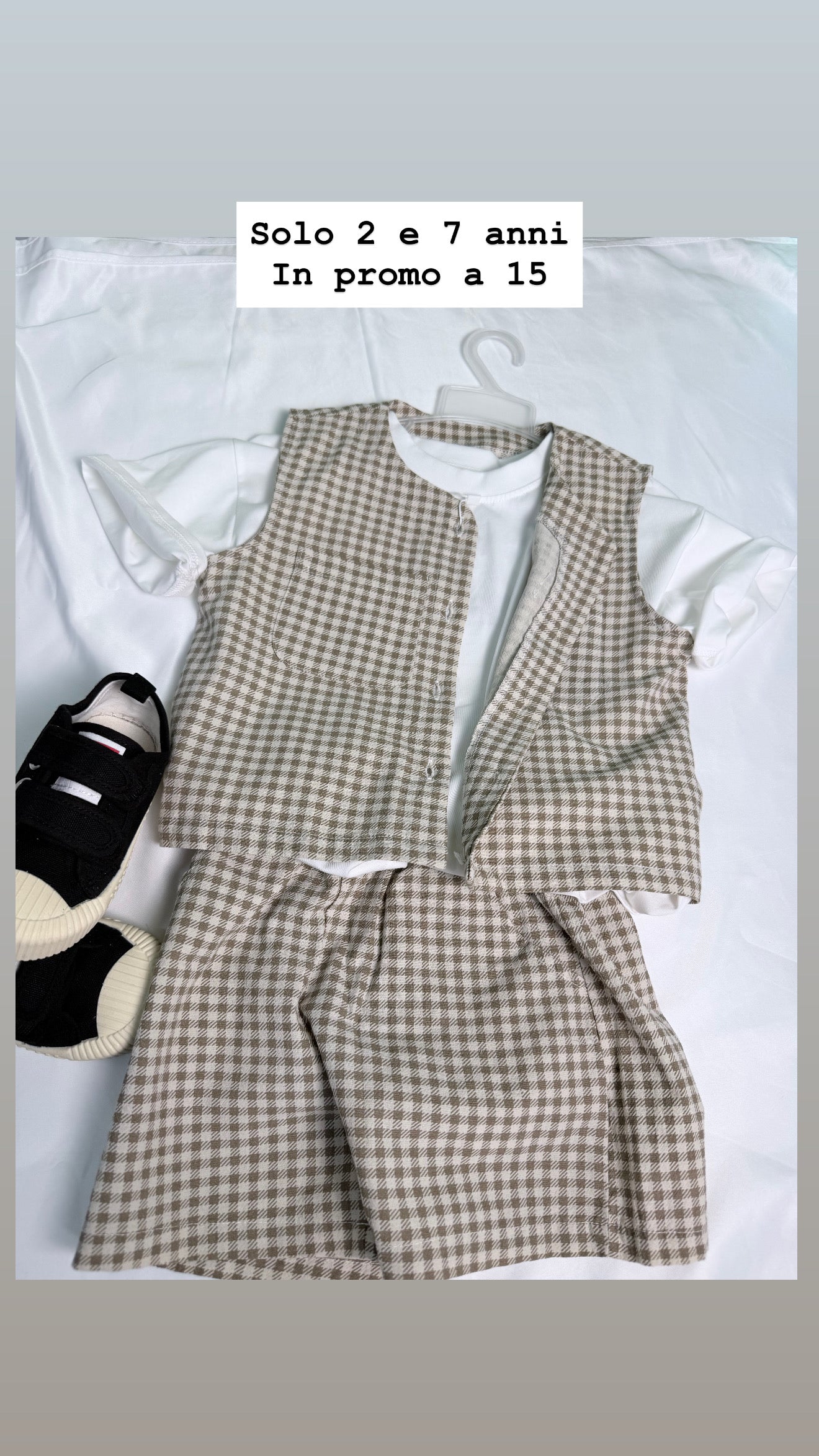 Cordinato unisex in promo