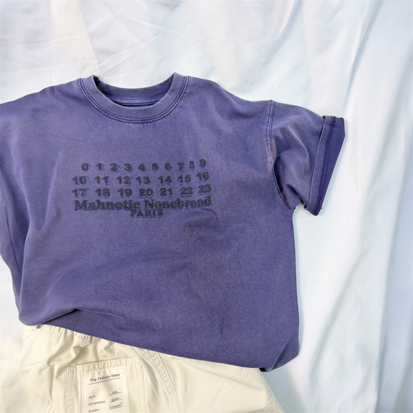 T-shirt extraover viola cod#090