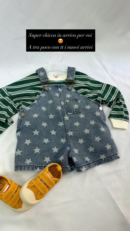 Salopetta Stella in denim cod#046