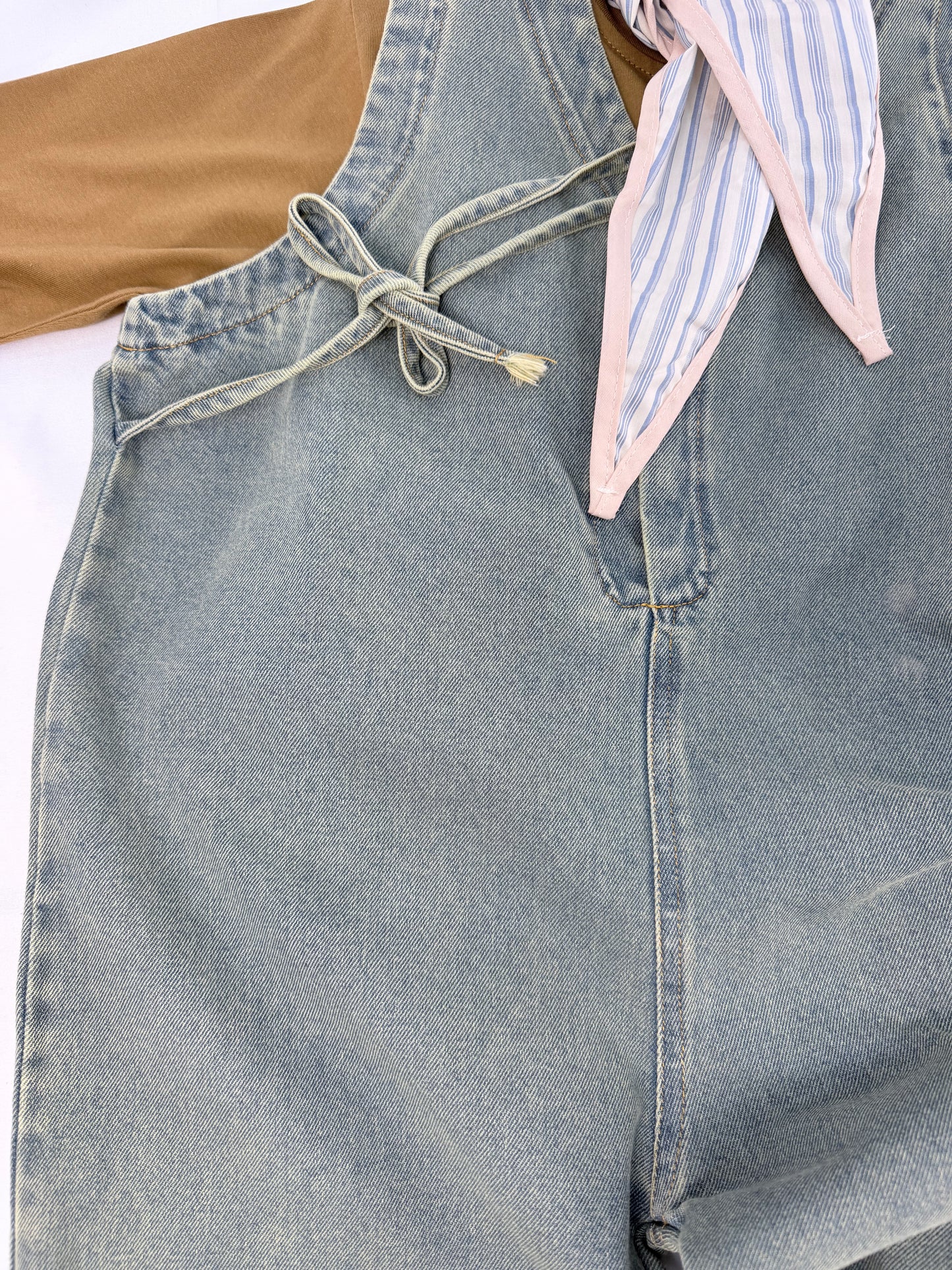 Salopetta Bambini Unisex in Denim- Vestibilità ampia cod#029