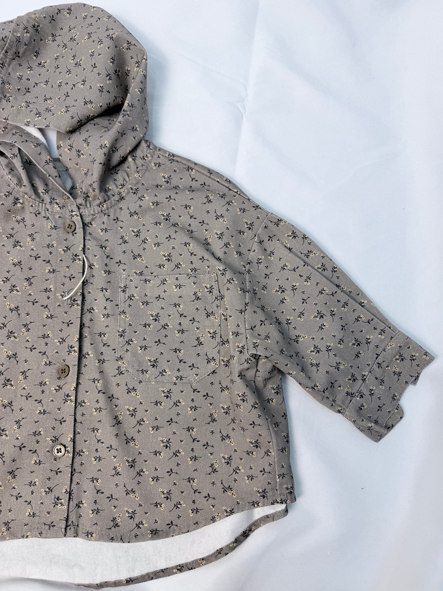 Camicia Giubbino Bambino Over Fit Fantasia – 18 Mesi / 8 Anni – Disponibile anche Blu