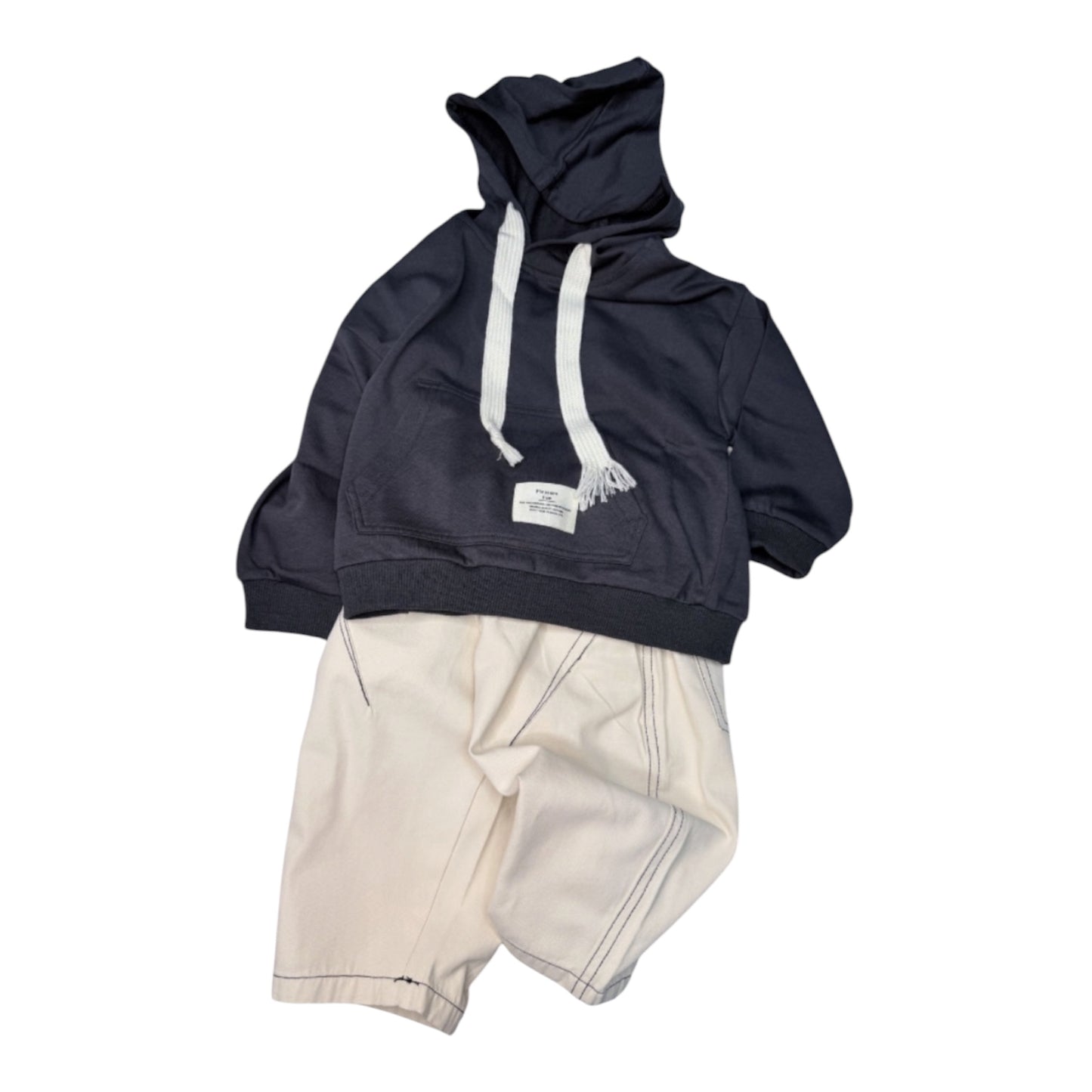 Felpa Bambino con Cappuccio e Tasca Frontale | Stile Casual Unisex cod#003