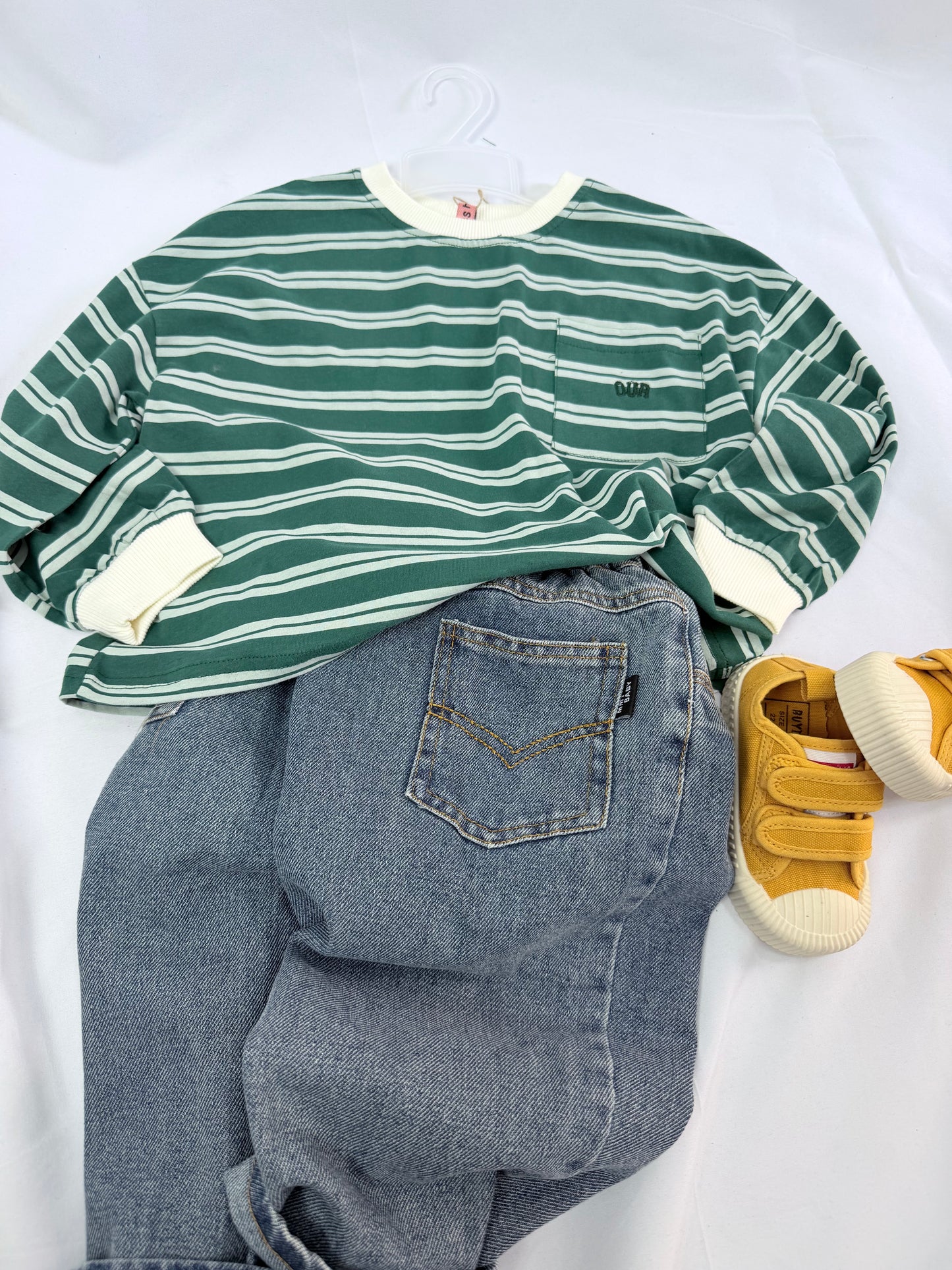 Maglia oversize verde- Vestibilità comoda cod#048