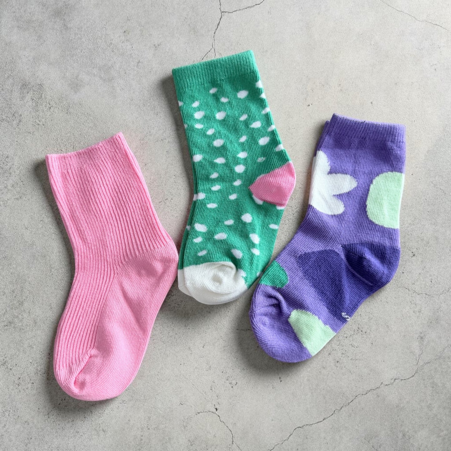 Set Calzini 3 paia in varie Fantasie -Maschio / Femmina 1-8 anni cod#060