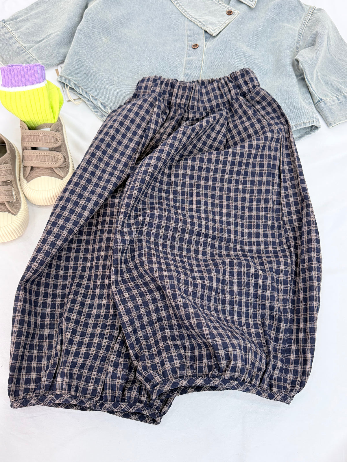 Pantalone a Quadri cod#111