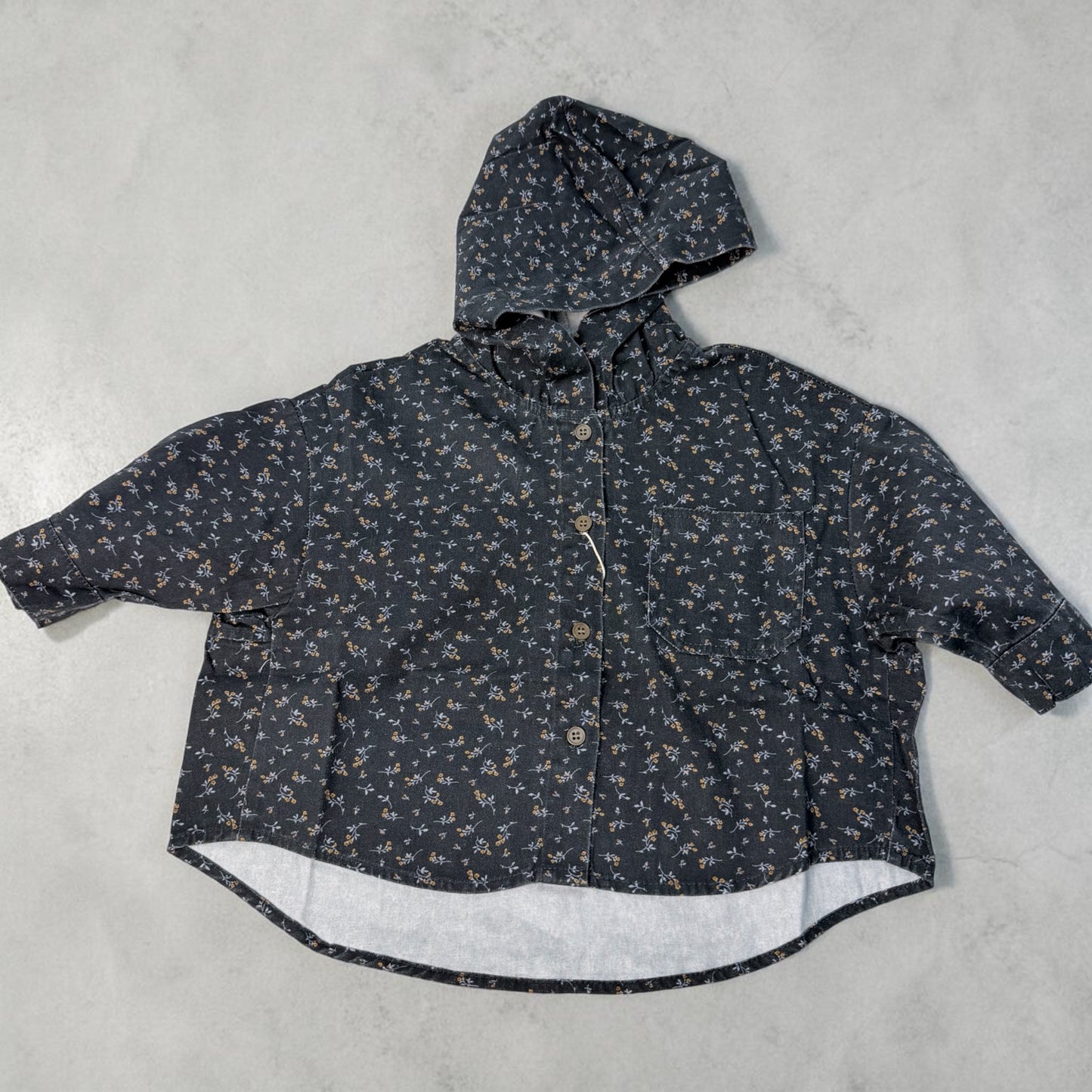 Camicia Giubbino Bambino Over Fit Fantasia – 18 Mesi / 8 Anni – Disponibile anche Blu