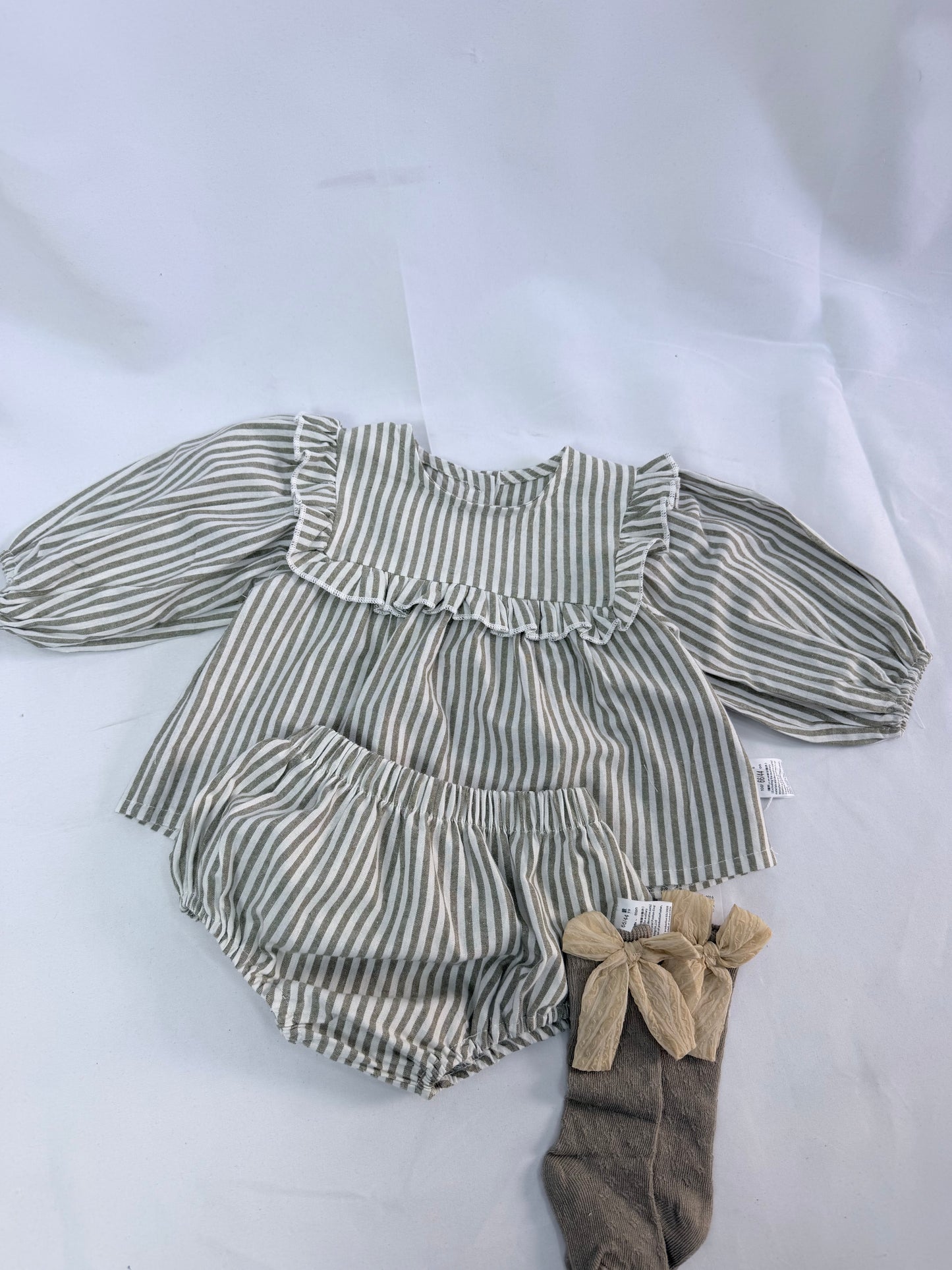 Set Babygirls camicina +culotte- due varianti  cod#053