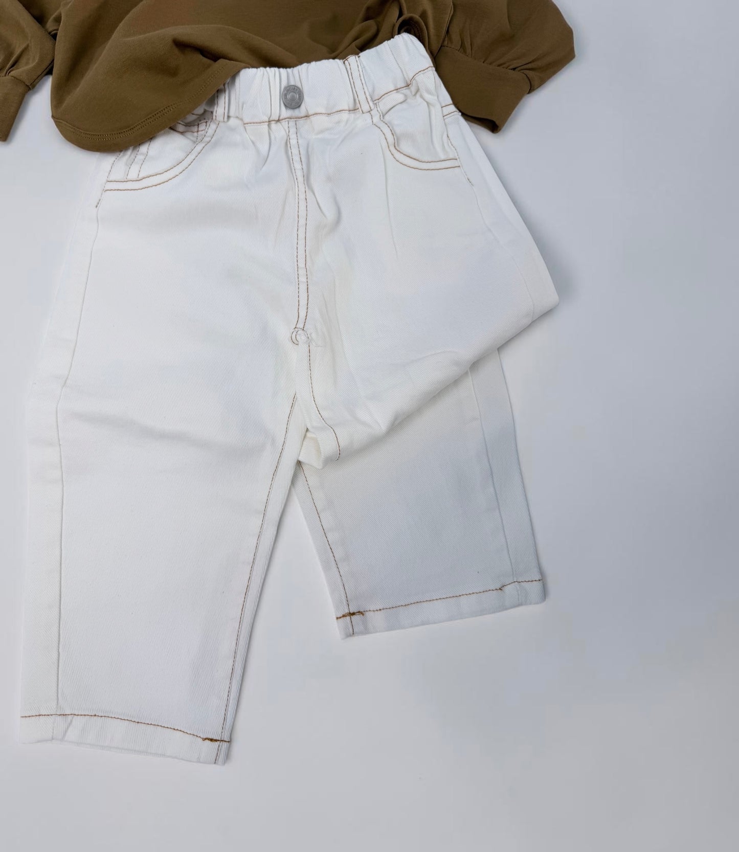 Jeans bianco regular - cod#024