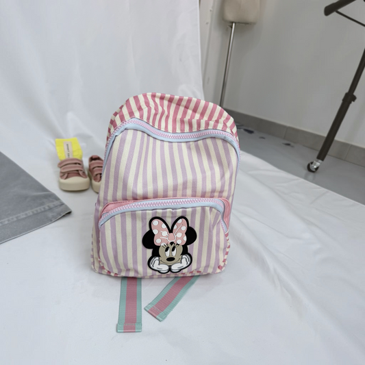 Zainetto minnie in stoffa misura asilo