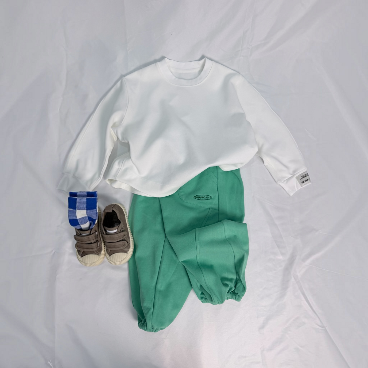 Pantalone tuta sportivo cod#155 in cotone garzato