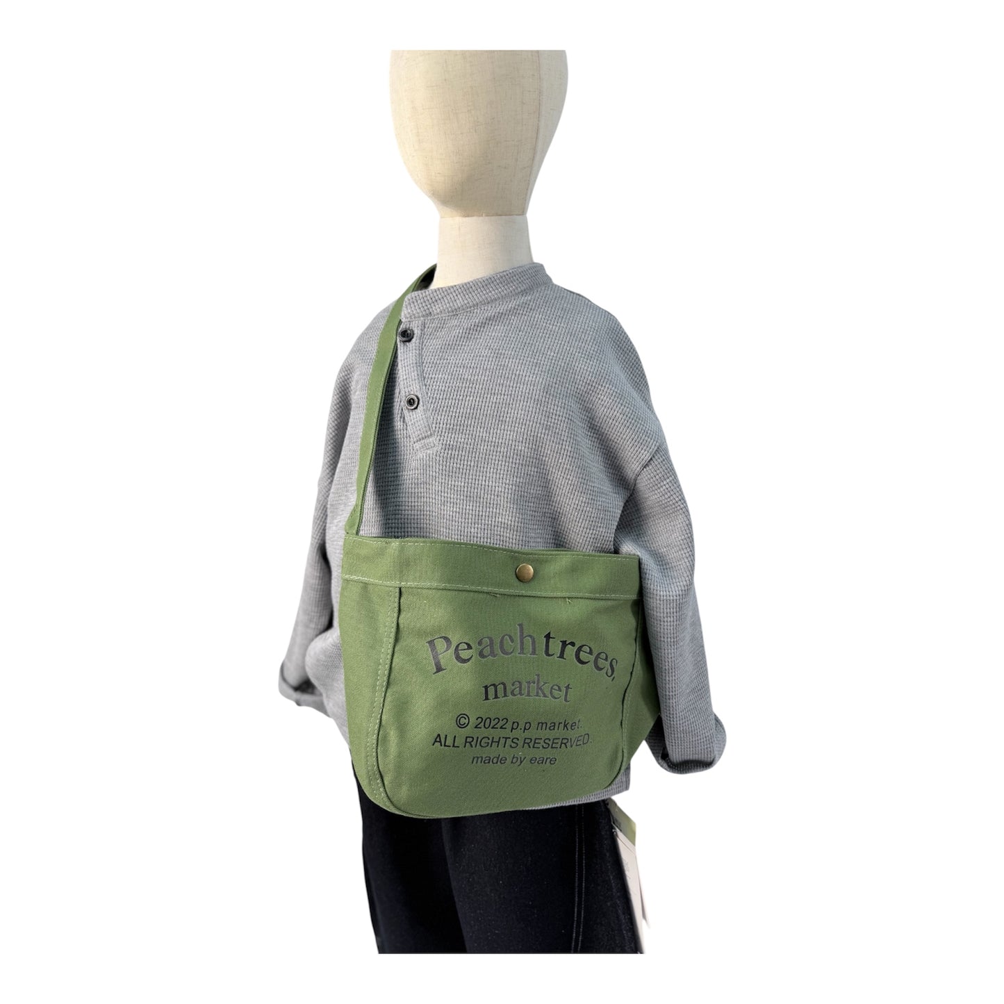 Borsa Bambino in Cotone con Tracolla Regolabile | Peachtrees Market