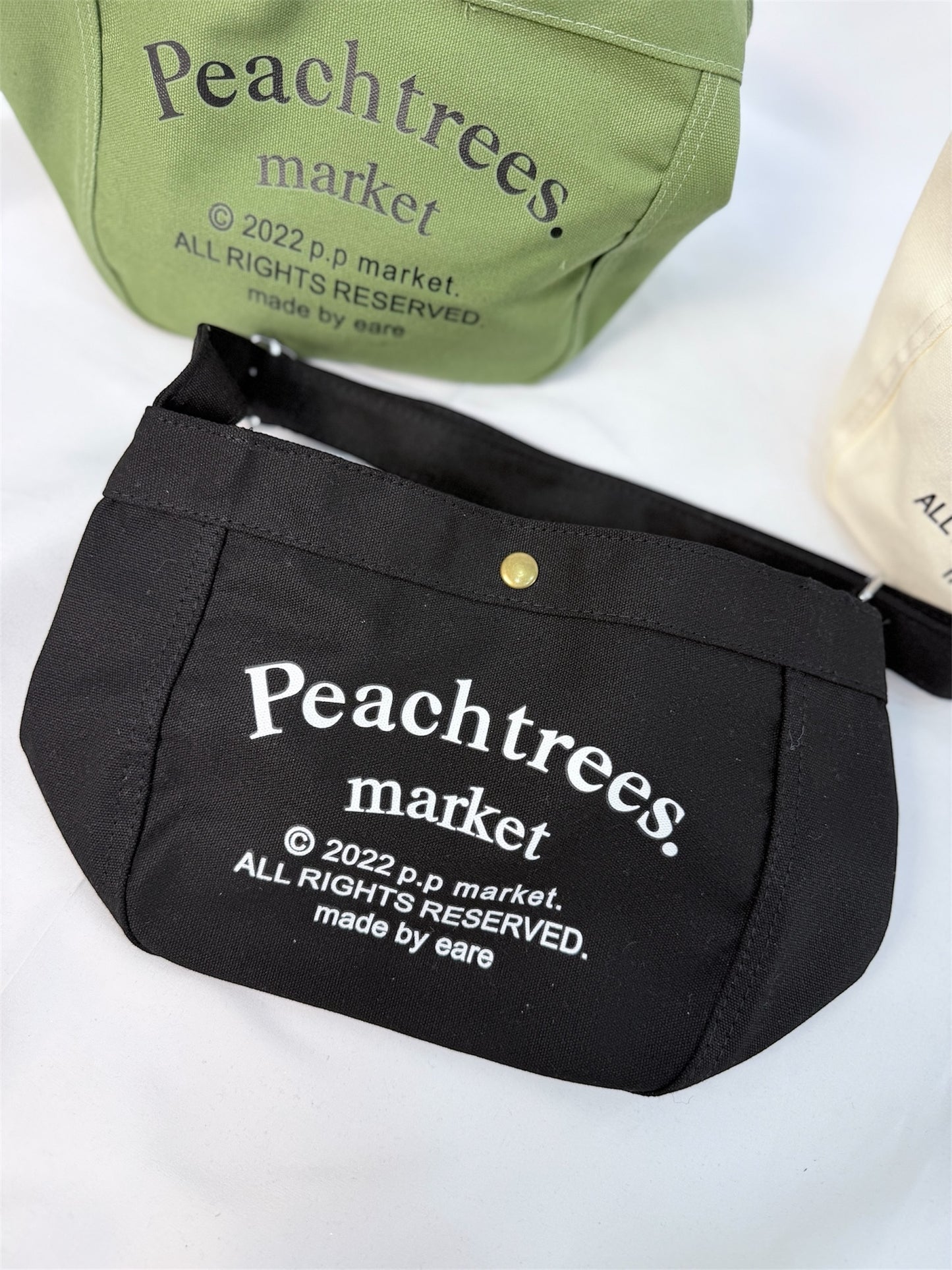 Borsa Bambino in Cotone con Tracolla Regolabile | Peachtrees Market