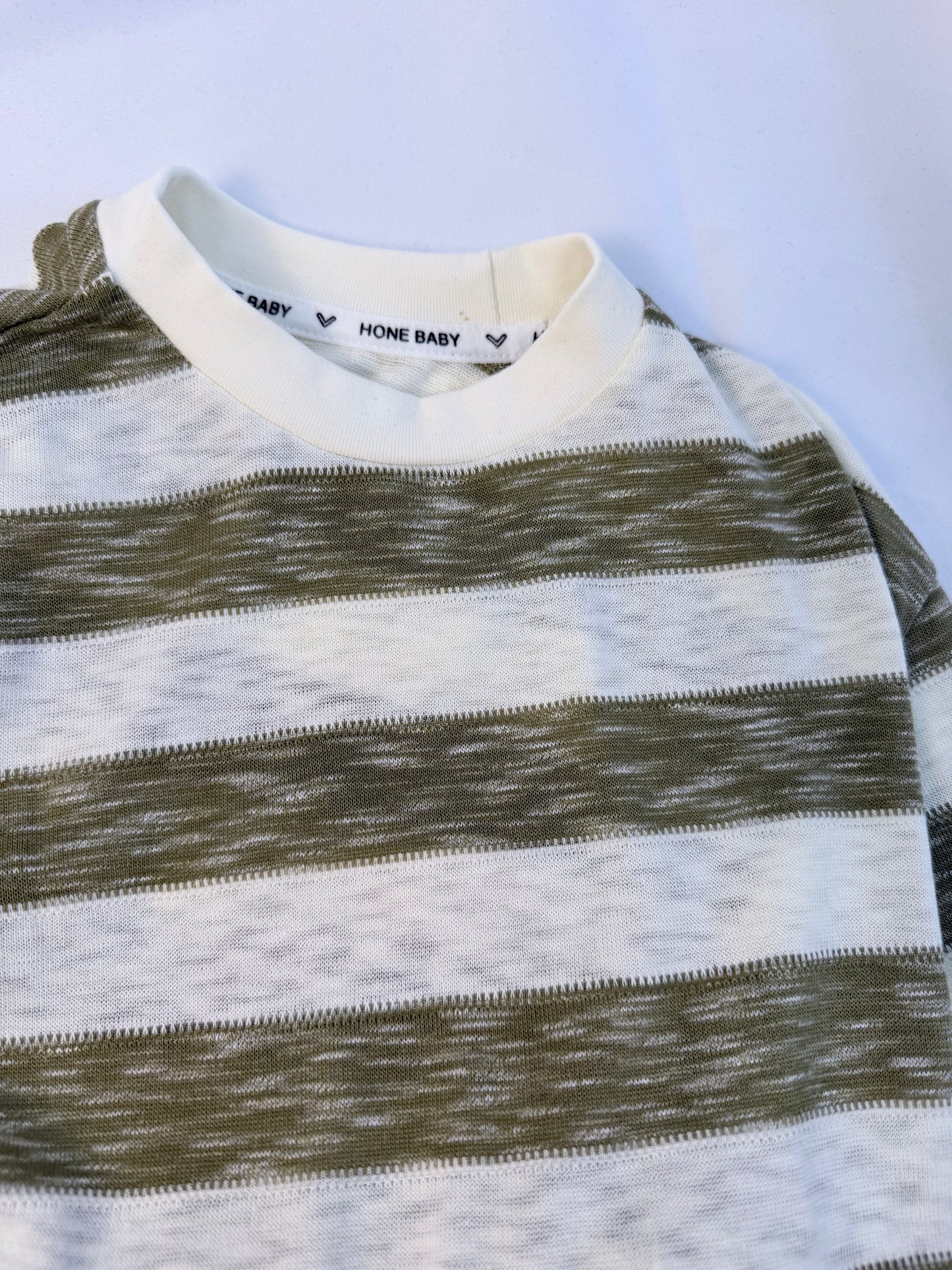Maglia Bambino in Cotone Leggero a Righe – Effetto Filato (2–10 anni) cod#027