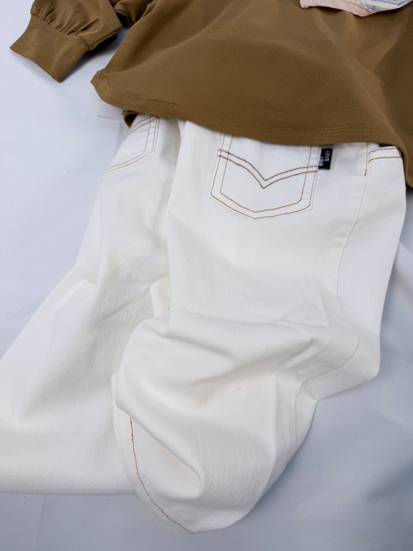 Jeans bianco regular - cod#024