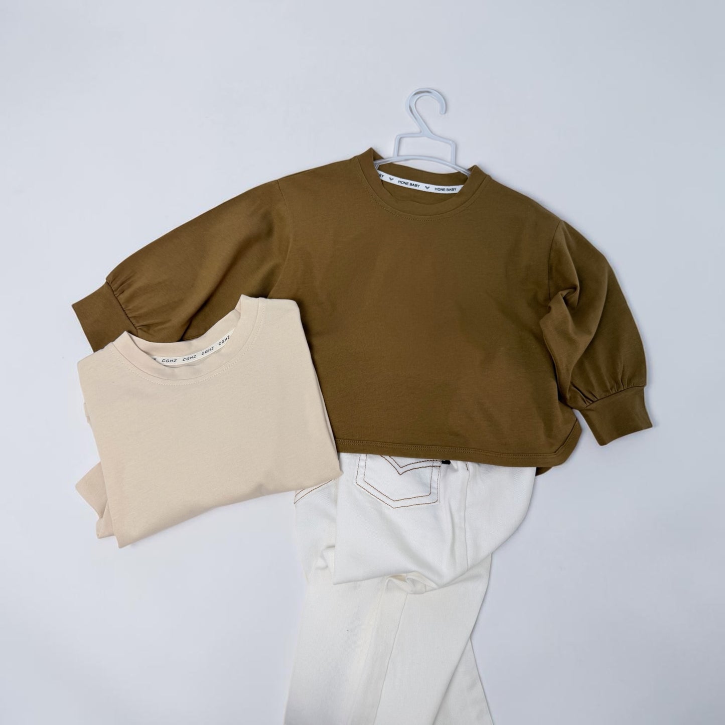 Maglia Bambini Basic – Manica Lunga Morbida (2 Colori) cod#028