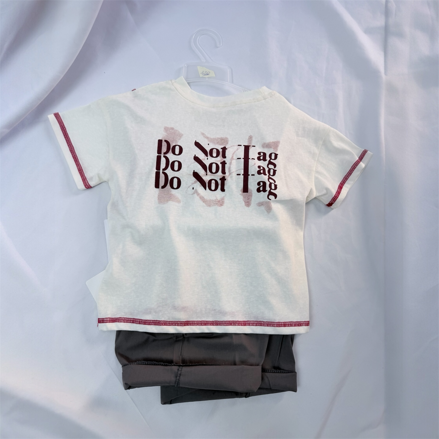 T-shirt in cotone do not due varianti da 2 a 8 anni cod#068