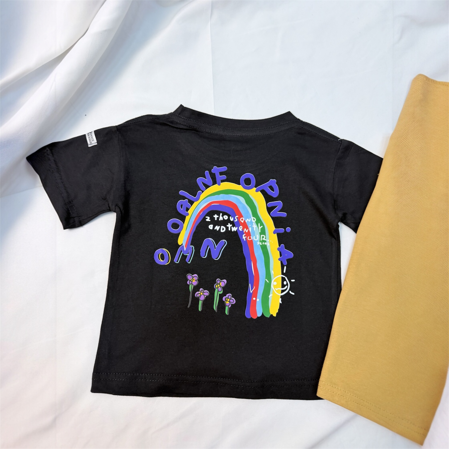 T-shirt arcobaleno in cotone tre varianti cod#78