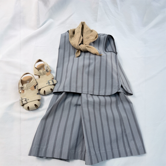Set Cotone unisex canotta + bermuda due varianti cod#088