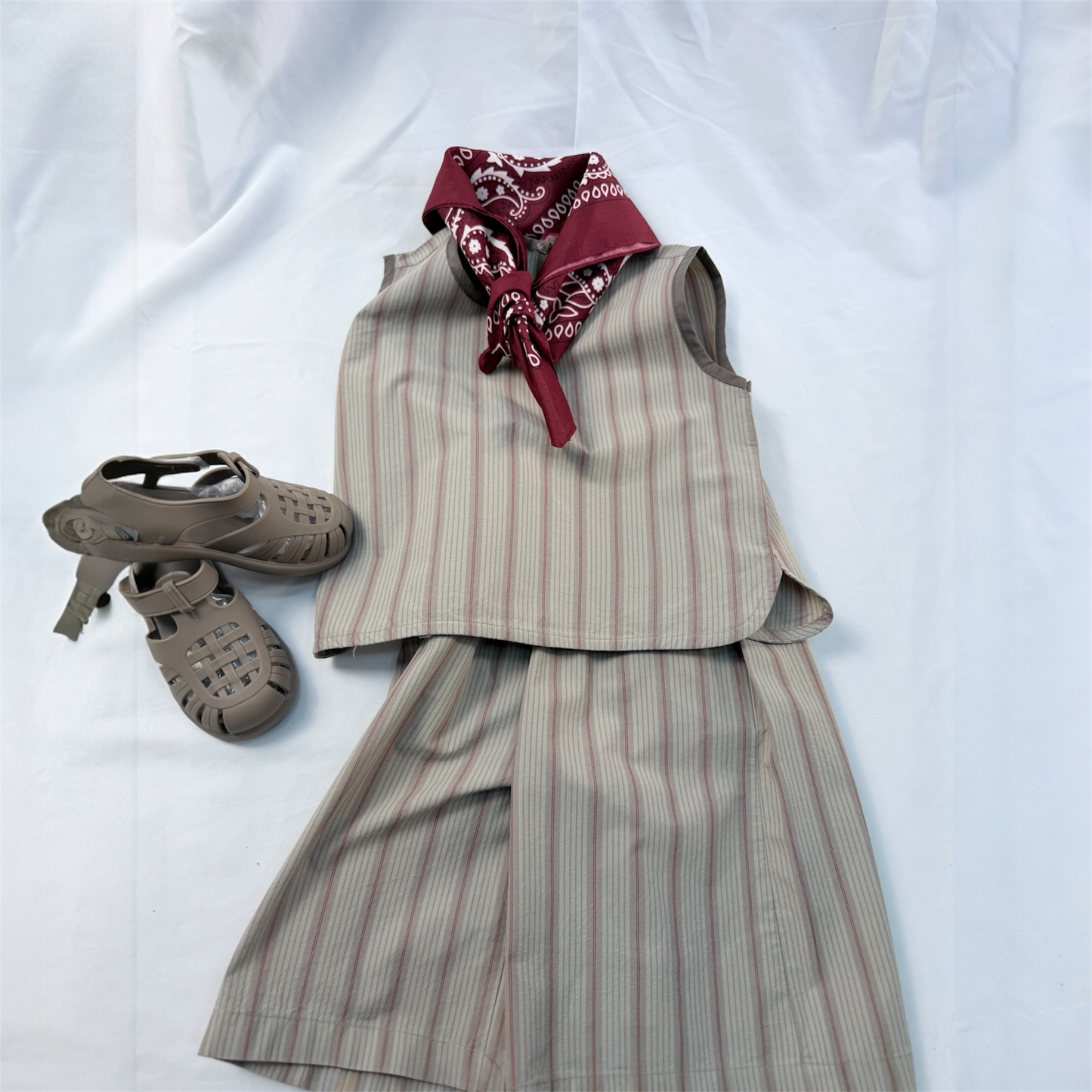 Set Cotone unisex canotta + bermuda due varianti cod#088