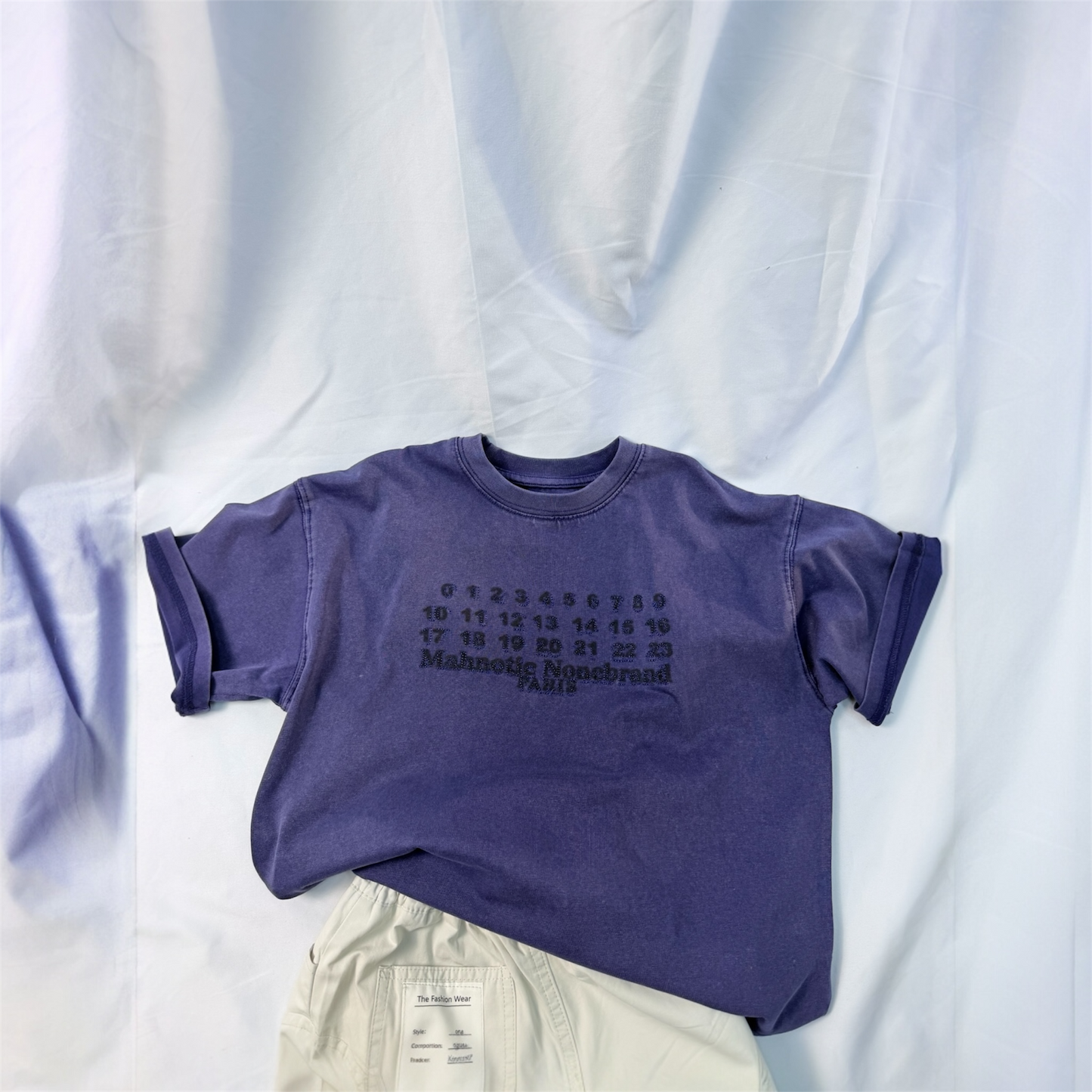 T-shirt extraover viola cod#090