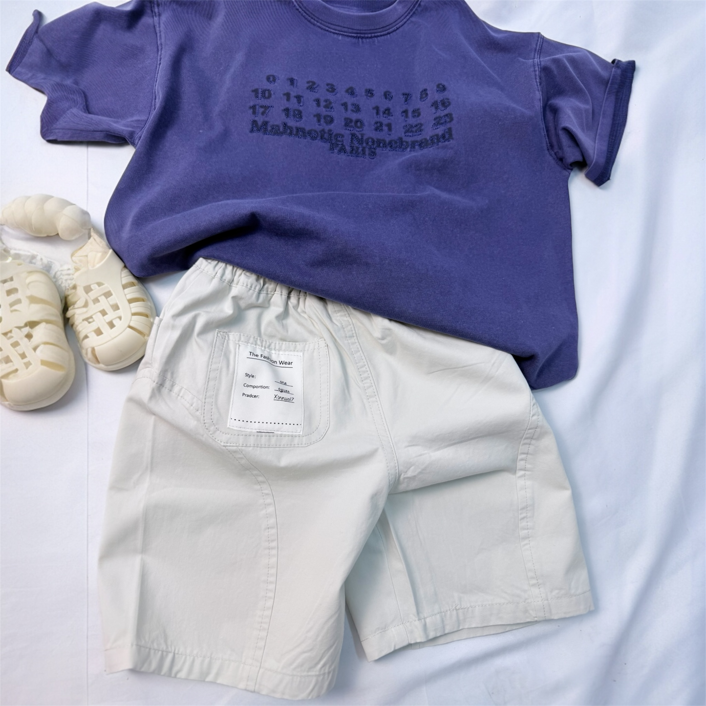 Shorts style in cotone corto due varianti cod#087