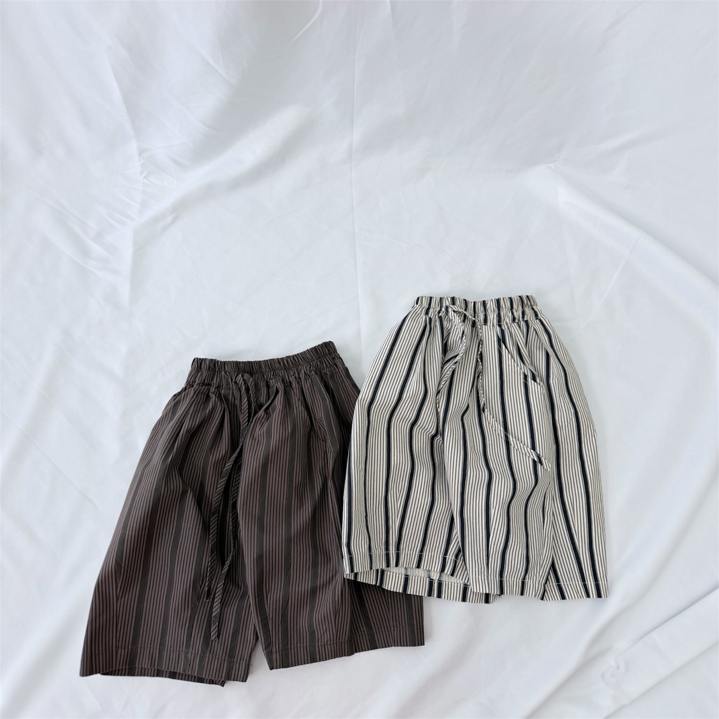 Bermuda cotton a righe due varianti cod#093