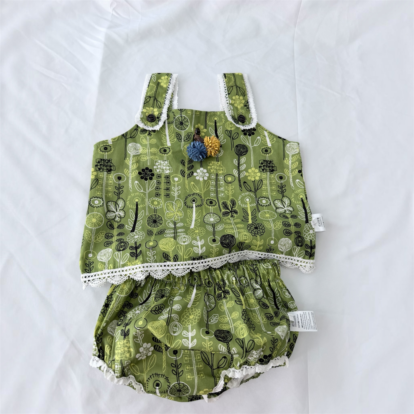 Set baby jungle in cotone da 1 a 4 anni cod#140
