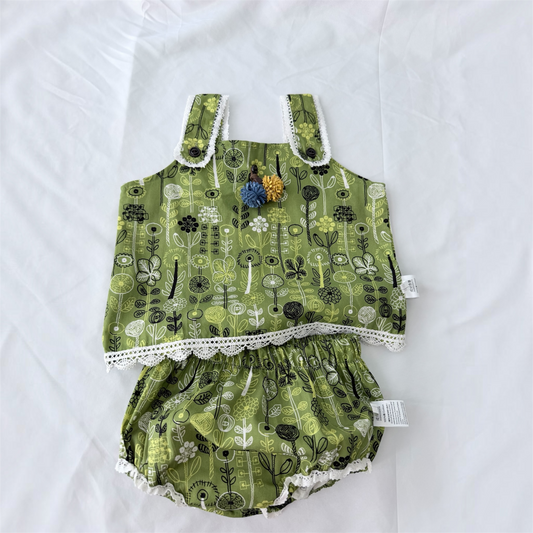 Set baby jungle in cotone da 1 a 4 anni cod#140