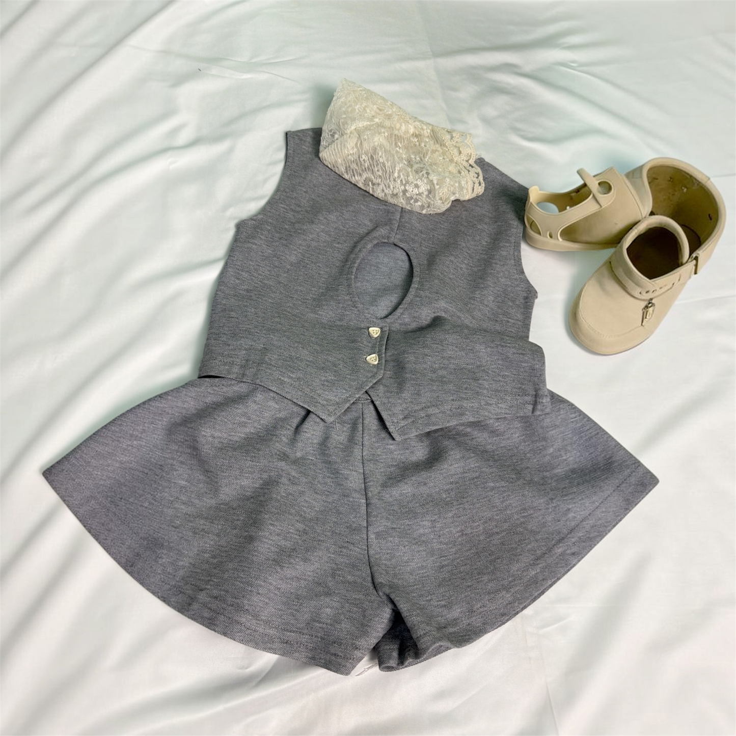 Set Bimba grigio cod#119